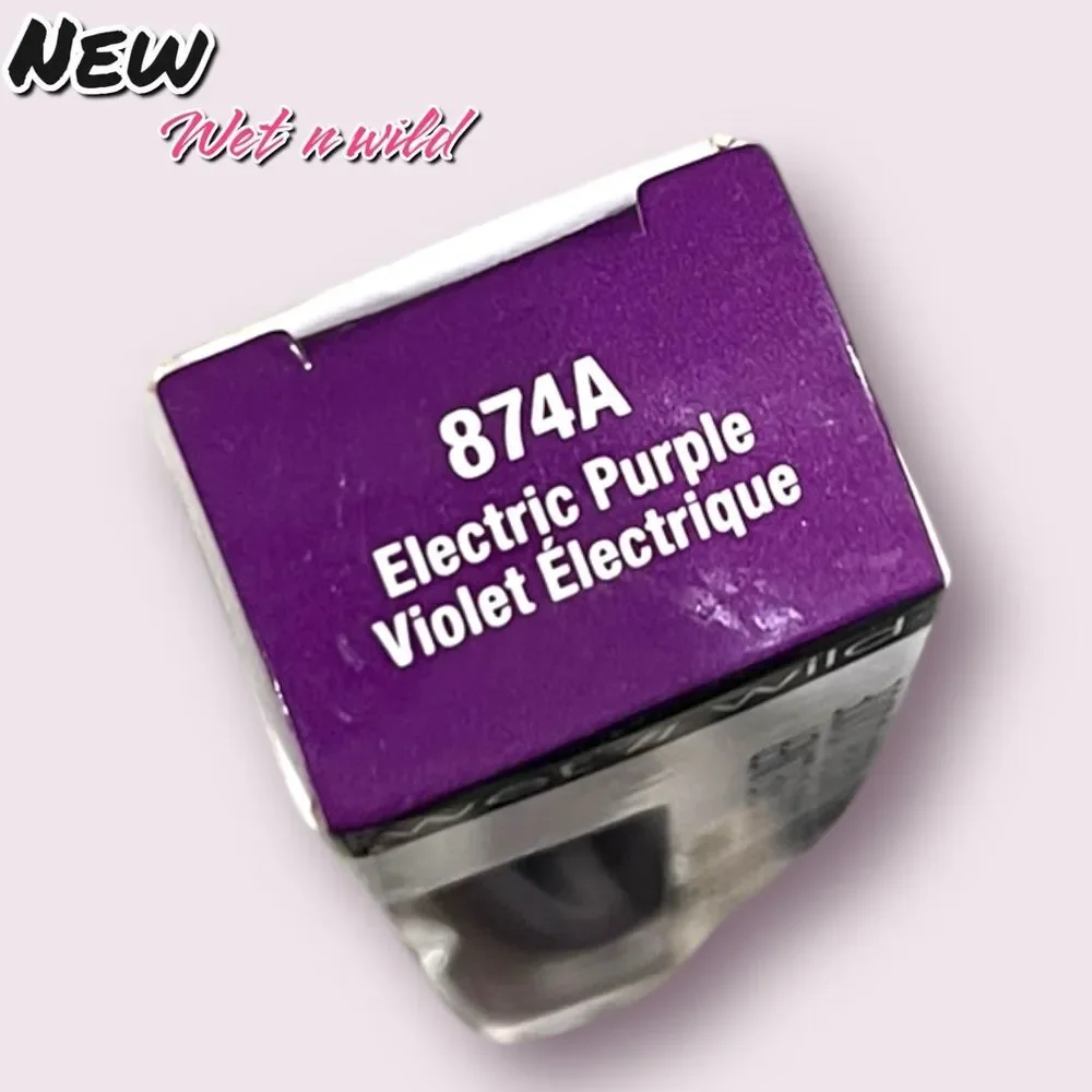 New NIB Wet n Wild Mega Liner Liquid Eyeliner – Electric Purple (874A)